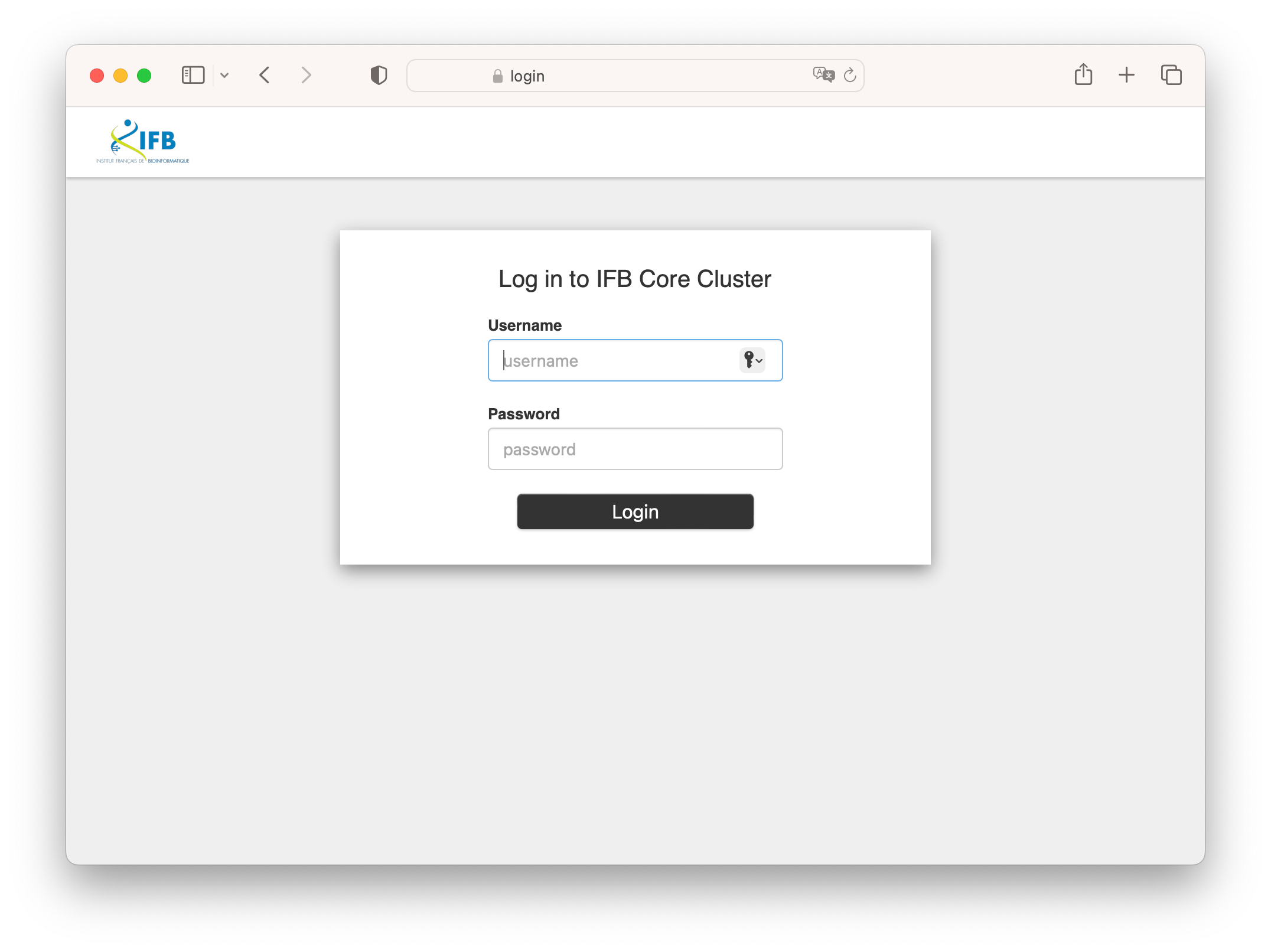 Login