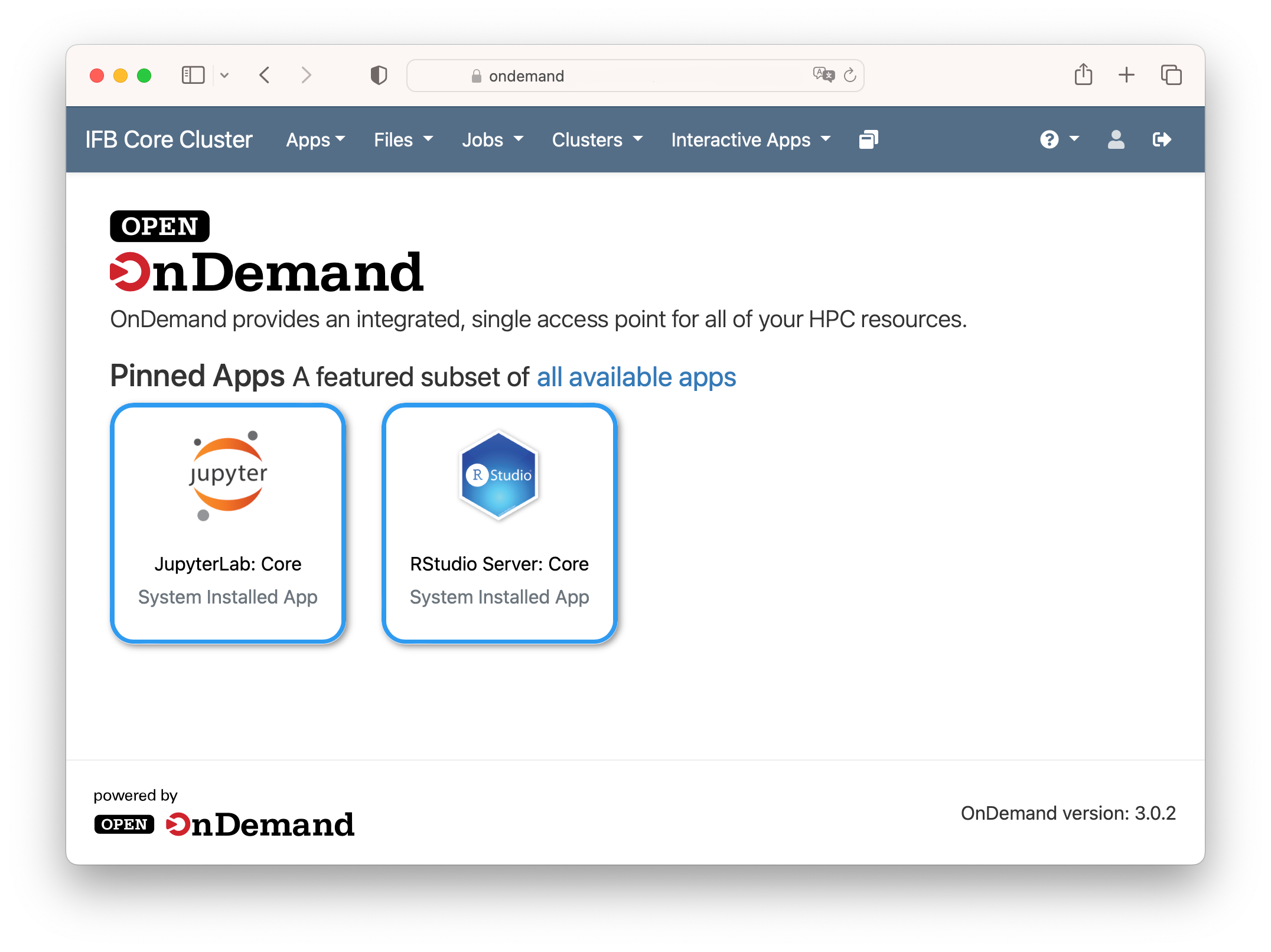 Homepage
